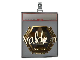 Sticker Slab | v4lde (Gold) | London 2018