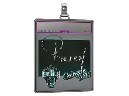 Sticker Slab | rallen (Foil) | Cologne 2015
