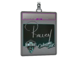 Sticker Slab | rallen (Foil) | Cologne 2015