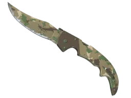 ★ StatTrak™ Falchion Knife | Forest DDPAT (Well-Worn)