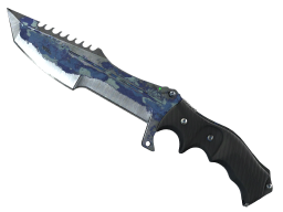 ★ Huntsman Knife | Bright Water (Battle-Scarred)