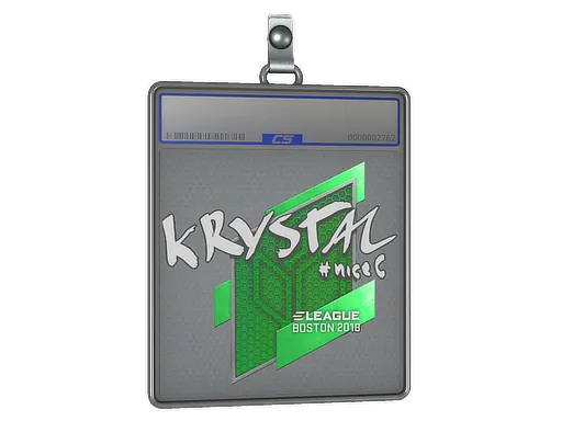 Sticker Slab | kRYSTAL | Boston 2018