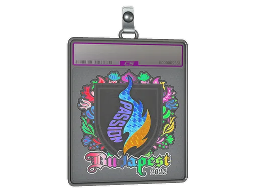 Sticker Slab | Passion UA (Holo) | Budapest 2025