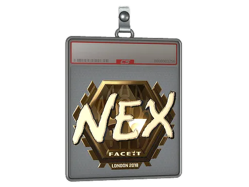 Sticker Slab | nex (Gold) | London 2018
