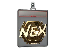 Sticker Slab | nex (Gold) | London 2018