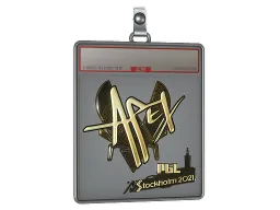 Sticker Slab | apEX (Gold) | Stockholm 2021