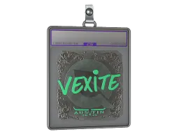 Sticker Slab | vexite (Foil) | Austin 2025