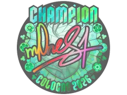 Sticker | m0NESY (Holo, Champion) | Cologne 2026