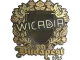 Sticker | Wicadia (Gold) | Budapest 2025 CS2 skin