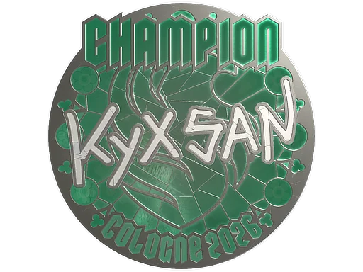 Sticker | kyxsan (Foil, Champion) | Cologne 2026
