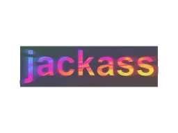 Sticker | Jackass (Holo)