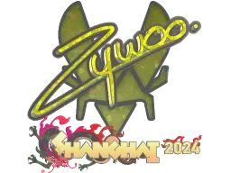 Sticker | ZywOo (Glitter) | Shanghai 2024