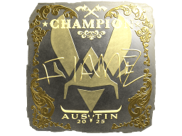 Sticker | FlameZ (Gold, Champion) | Austin 2025