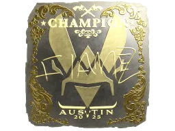 Sticker | FlameZ (Gold, Champion) | Austin 2025