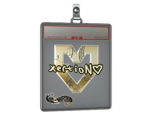 Sticker Slab | xertioN (Gold) | Paris 2023
