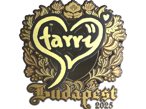 Sticker | Starry (Gold) | Budapest 2025