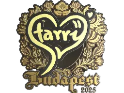 Sticker | Starry (Gold) | Budapest 2025