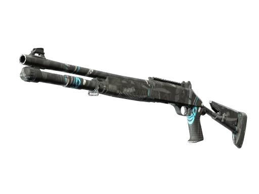Souvenir XM1014 | Blue Tire (Minimal Wear)