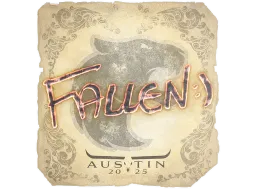 Sticker | FalleN | Austin 2025