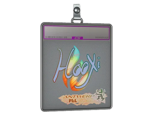 Sticker Slab | HooXi (Holo) | Antwerp 2022