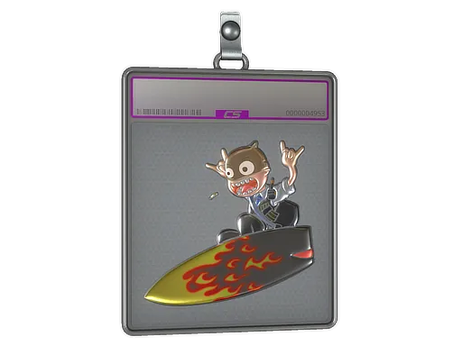 Sticker Slab | Blaze Surf K (Foil)