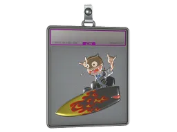 Sticker Slab | Blaze Surf K (Foil)