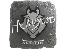 Sticker | Heavygod (Foil) | Austin 2025