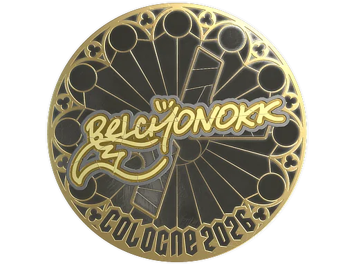 Sticker | BELCHONOKK (Gold) | Cologne 2026