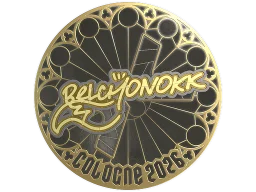 Sticker | BELCHONOKK (Gold) | Cologne 2026