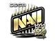 Sticker | Natus Vincere (Gold) | 2020 RMR CS2 skin