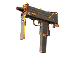 MAC-10 | Heat (Battle-Scarred)