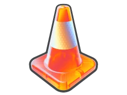 Sticker | Cone Zone (Holo)