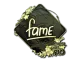 Sticker | fame (Gold) | Rio 2022 CS2 skin