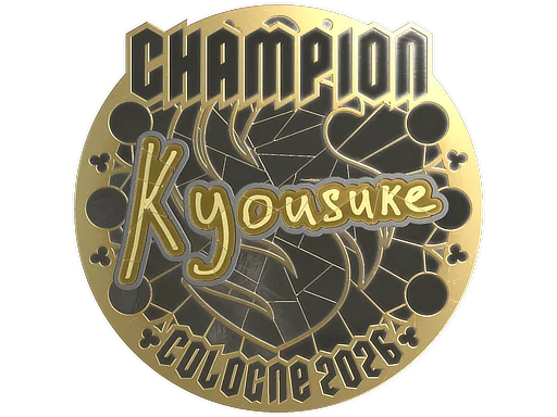 Sticker | kyousuke (Gold, Champion) | Cologne 2026