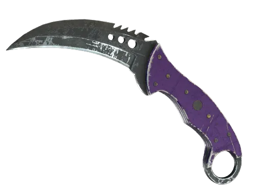 ★ Talon Knife | Ultraviolet (Battle-Scarred)