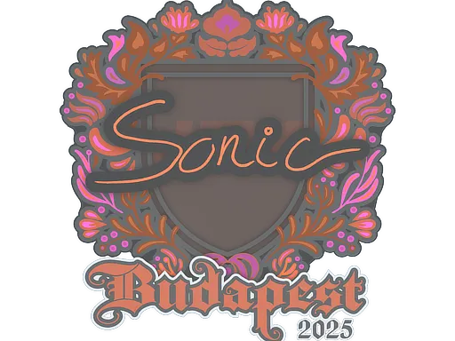 Sticker | Sonic | Budapest 2025