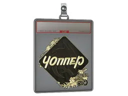 Sticker Slab | chopper (Gold) | Rio 2022