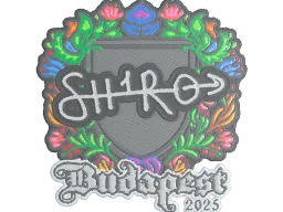 Sticker | sh1ro (Embroidered) | Budapest 2025