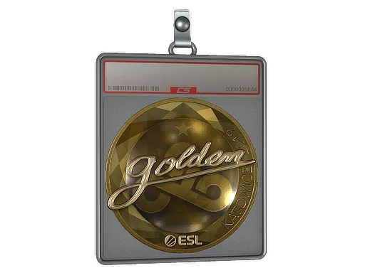 Sticker Slab | Golden (Gold) | Katowice 2019
