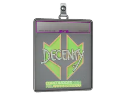 Sticker Slab | decenty (Holo) | Copenhagen 2024
