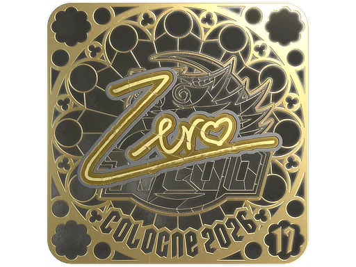 Sticker | Zero (Gold, Ranked) | Cologne 2026