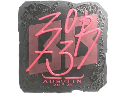 Sticker | zorte (Foil) | Austin 2025
