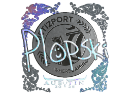 Sticker | Plopski (Holo) | Austin 2025