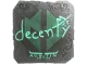 Sticker | decenty | Austin 2025 CS2 skin