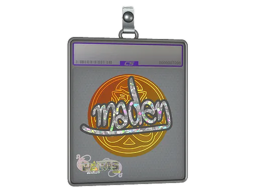 Sticker Slab | maden (Glitter) | Paris 2023