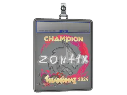 Sticker Slab | zont1x (Champion) | Shanghai 2024