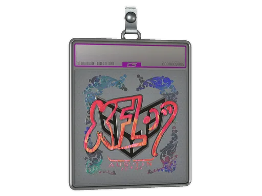 Sticker Slab | xfl0ud (Holo) | Austin 2025