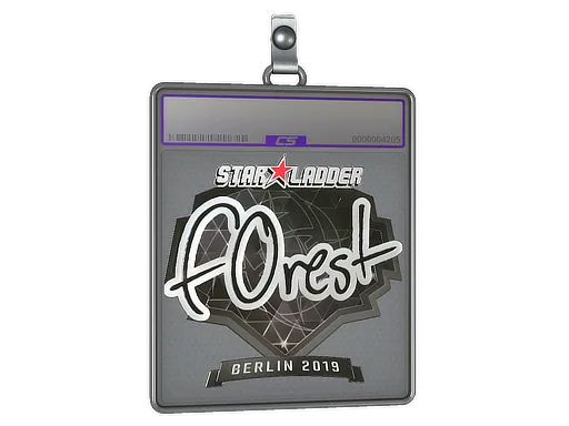 Sticker Slab | f0rest (Foil) | Berlin 2019