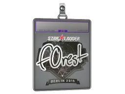 Sticker Slab | f0rest (Foil) | Berlin 2019