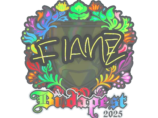 Sticker | FlameZ (Holo) | Budapest 2025